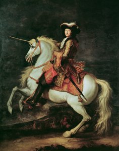 Portrait of Louis XIV on a Horse